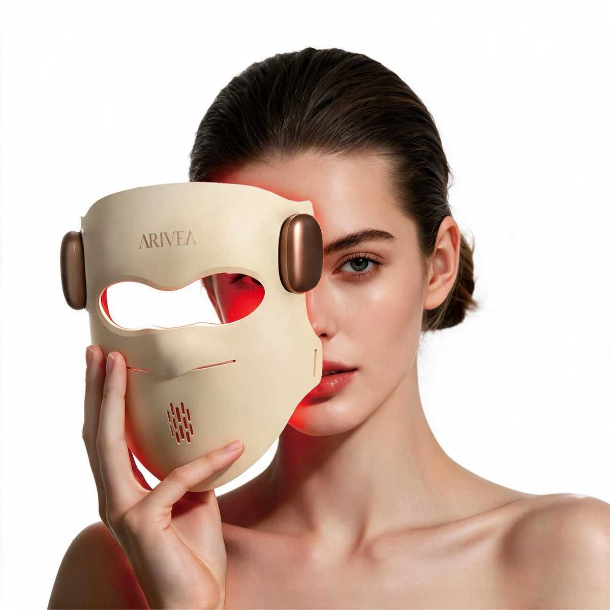 ARIVEA Hibiscus Pro Red Light Therapy Face Mask